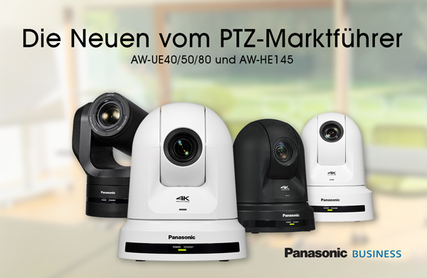 Neue PTZ-Kameras von Panasonic 2022