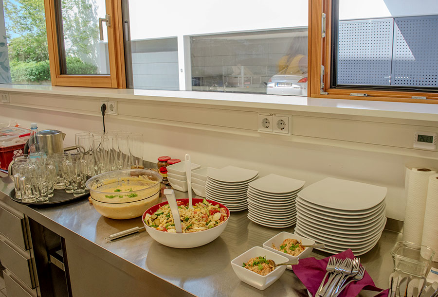 Bayerisches Buffet für die MEGATECH Mitarbeiter