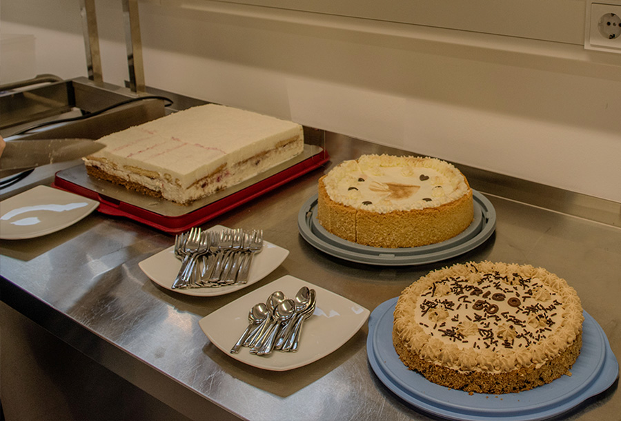 Kuchenbuffet zum Geburtstag