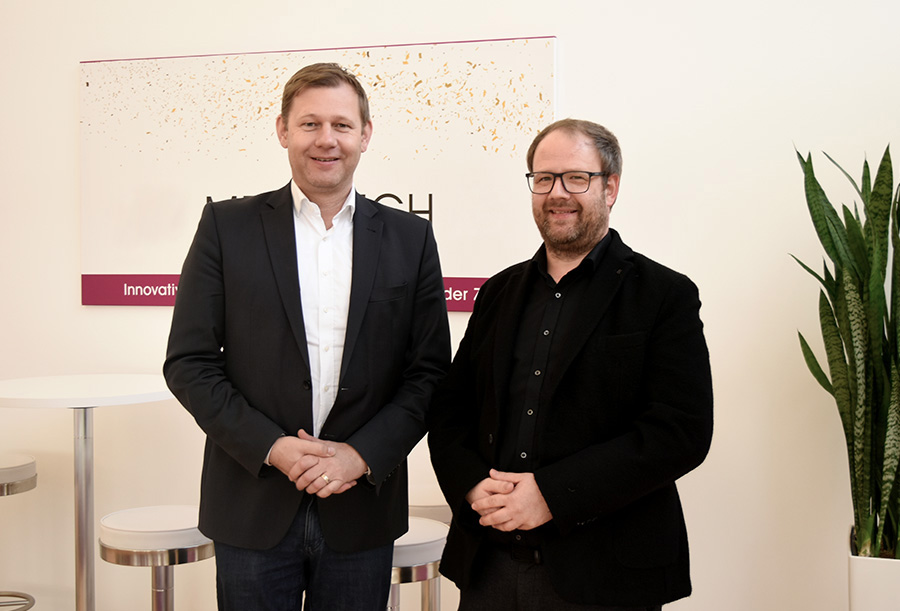 Thomas Erndl MdB mit dem MEGATECH Geschäftsführer Rigobert Kühn