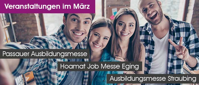 Gleich drei Jobmessen in der Region geplant