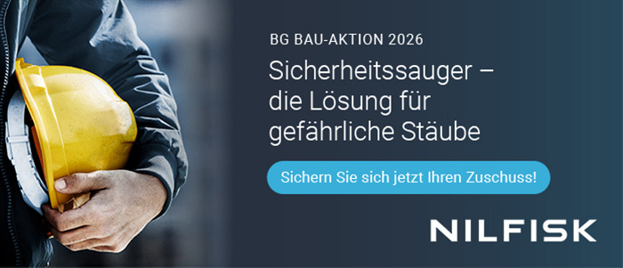 Nifisk BG BAU Aktion 2026