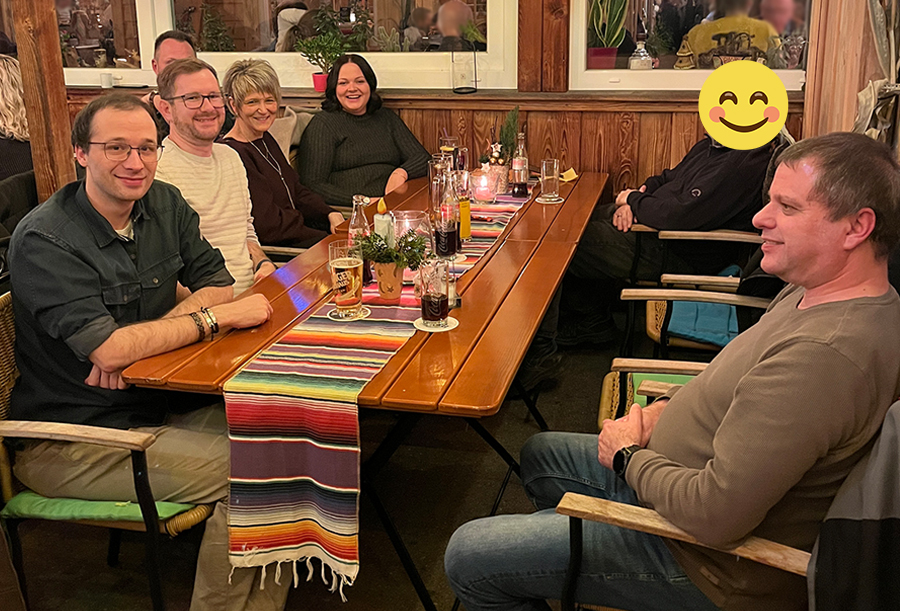 MEGATECH Mitarbeiter bei der Weihnachtsfeier 2025