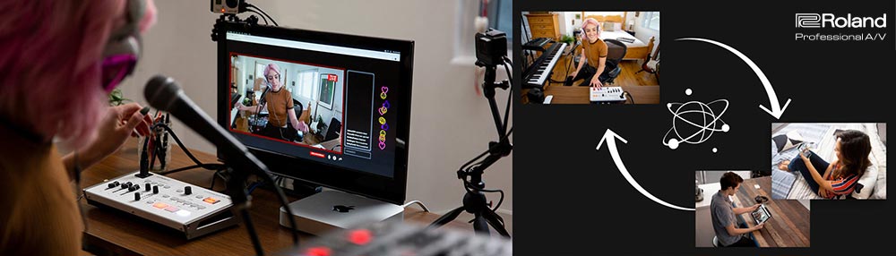 Livestreaming mit dem VR-1HD
