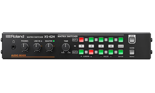 ROLAND XS-42H -  Matrix Switcher mit LAN-Steuerung 