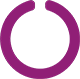 Symbol eines Kreises mit Öffnung oben