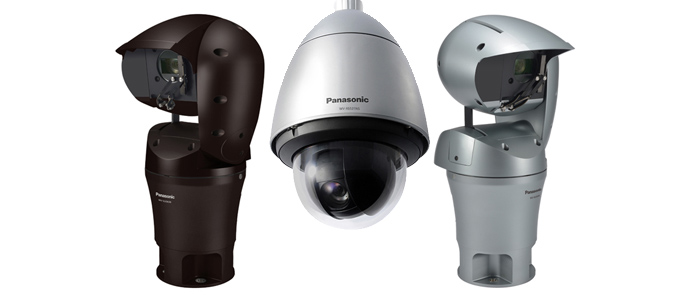Weatherproof outdoor PTZ cameras from i-PRO